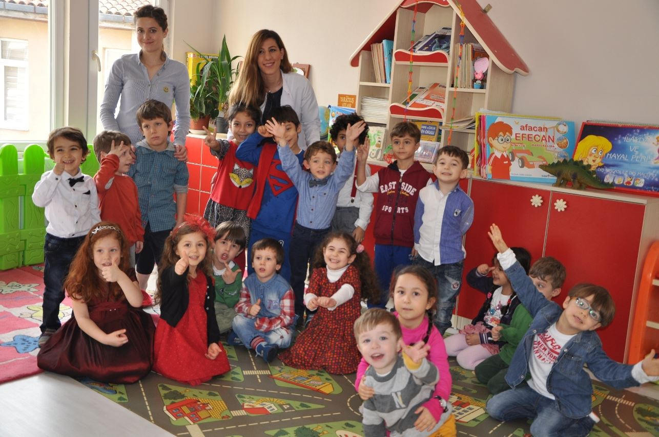 Özel Irmak Kreşi öğrencileri
